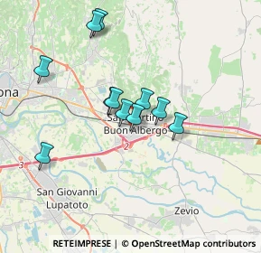 Mappa 37036 San Martino Buon Albergo VR, Italia (2.94)