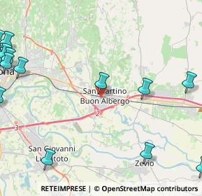 Mappa 37036 San Martino Buon Albergo VR, Italia (6.97267)