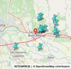 Mappa 37036 San Martino Buon Albergo VR, Italia (3.02308)