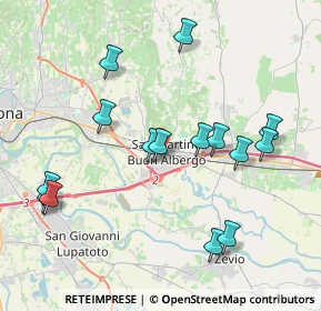 Mappa 37036 San Martino Buon Albergo VR, Italia (4.13133)