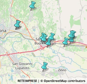 Mappa 37036 San Martino Buon Albergo VR, Italia (3.62083)