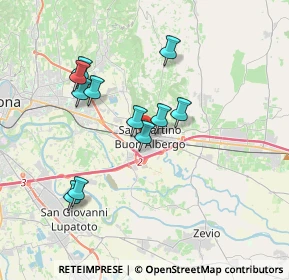 Mappa 37036 San Martino Buon Albergo VR, Italia (3.21)