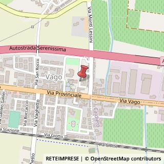 Mappa Via Don Giovanni Battista Tessari, 12, 37030 Lavagno, Verona (Veneto)
