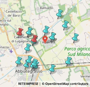 Mappa Via Donatori di Sangue, 20080 Albairate MI, Italia (1.9765)