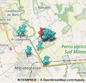 Mappa Via Donatori di Sangue, 20080 Albairate MI, Italia (1.0115)