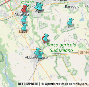 Mappa Via Donatori di Sangue, 20080 Albairate MI, Italia (4.48182)