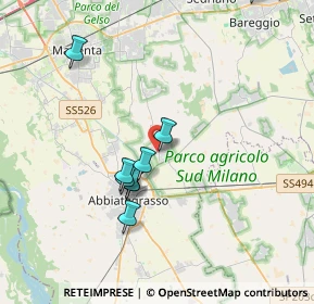 Mappa Via Donatori di Sangue, 20080 Albairate MI, Italia (5.00667)