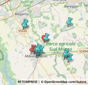 Mappa Via Donatori di Sangue, 20080 Albairate MI, Italia (3.46923)