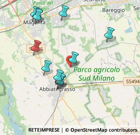 Mappa Via Donatori di Sangue, 20080 Albairate MI, Italia (3.9375)