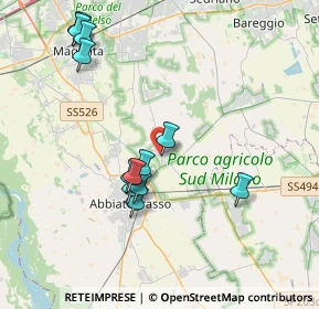 Mappa Via Donatori di Sangue, 20080 Albairate MI, Italia (3.80417)
