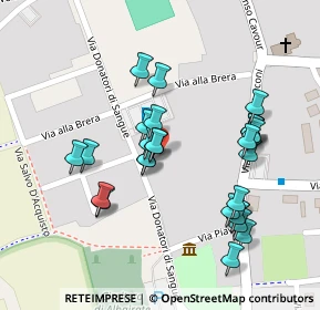 Mappa Via Donatori di Sangue, 20080 Albairate MI, Italia (0.09259)