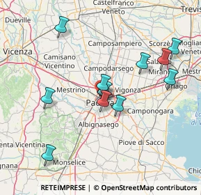 Mappa Vicolo Giovanni Brunacci, 35135 Padova PD, Italia (13.57083)