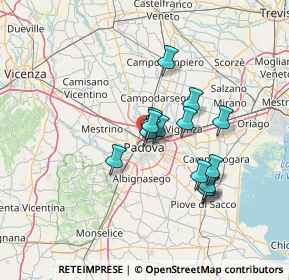 Mappa Vicolo Giovanni Brunacci, 35135 Padova PD, Italia (10.77429)