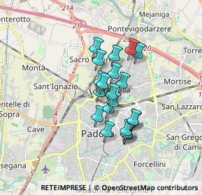 Mappa Vicolo Giovanni Brunacci, 35135 Padova PD, Italia (1.181)