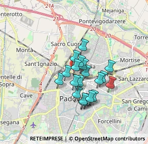 Mappa Vicolo Giovanni Brunacci, 35135 Padova PD, Italia (1.2545)