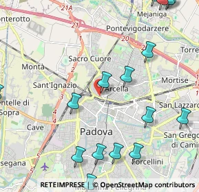 Mappa Vicolo Giovanni Brunacci, 35135 Padova PD, Italia (2.97706)