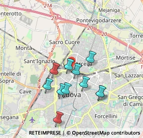 Mappa Vicolo Giovanni Brunacci, 35135 Padova PD, Italia (1.60455)