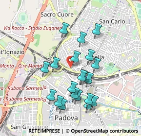 Mappa Vicolo Giovanni Brunacci, 35135 Padova PD, Italia (0.858)