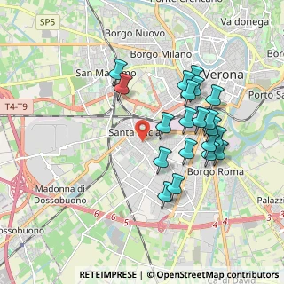 Mappa Via Adda, 37136 Verona VR, Italia (1.769)