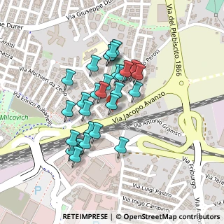 Mappa Via Lorenzo Perosi, 35132 Padova PD, Italia (0.175)