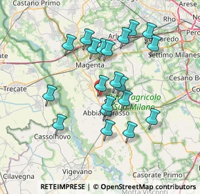 Mappa Via Ciocchina, 20081 Cassinetta di Lugagnano MI, Italia (6.472)