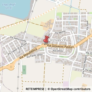 Mappa Via Santa Giulia,  2, 25030 Orzivecchi, Brescia (Lombardia)