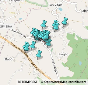 Mappa Via Cavaglià, 13883 Roppolo BI, Italia (0.216)
