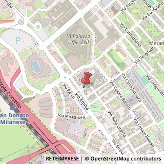 Mappa Via Gaetano Salvemini, 20097 San Donato Milanese, Milano (Lombardia)