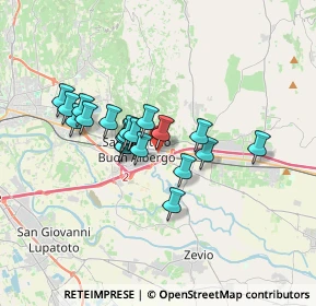 Mappa Via A. Meucci, 37036 San Martino Buon Albergo VR, Italia (2.6355)