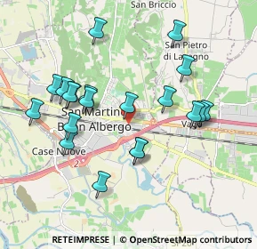 Mappa Via A. Meucci, 37036 San Martino Buon Albergo VR, Italia (1.886)