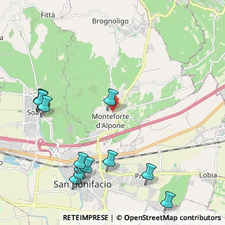 Mappa Via Dante, 37032 Monteforte d'Alpone VR, Italia (2.7675)