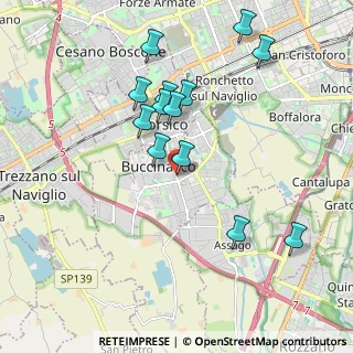 Mappa Vicolo San Giorgio, 20090 Buccinasco MI, Italia (1.88923)