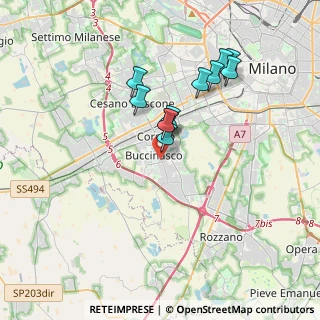 Mappa , 20090 Buccinasco MI, Italia (3.11273)