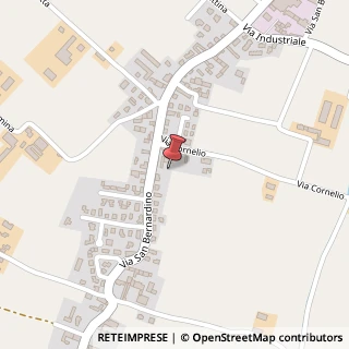 Mappa Via s. bernardino, 25018 Montichiari, Brescia (Lombardia)