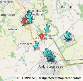 Mappa Via dell'Industria, 20081 Cassinetta di Lugagnano MI, Italia (2.0345)