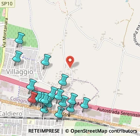 Mappa Via Zovo, 37042 Caldiero VR, Italia (0.65)