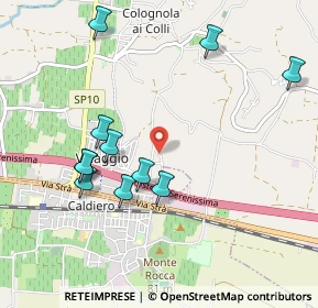 Mappa Via Zovo, 37042 Caldiero VR, Italia (1.02182)
