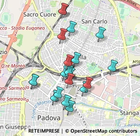 Mappa Via Pordenone, 35132 Padova PD, Italia (0.863)