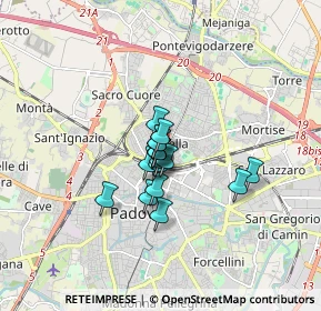 Mappa Via Pordenone, 35132 Padova PD, Italia (0.92588)