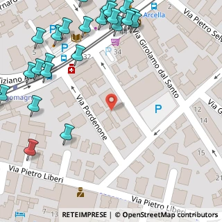 Mappa Via Pordenone, 35132 Padova PD, Italia (0.1)