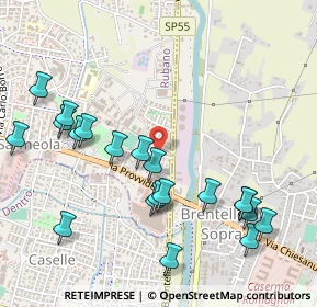 Mappa Via Orsato, 35030 Sarmeola PD, Italia (0.5715)