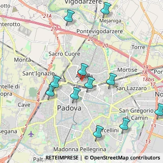 Mappa Via Girolamo dal Santo, 35132 Padova PD, Italia (2.26364)