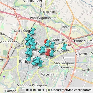 Mappa Via Lorenzo Perosi, 35133 Padova PD, Italia (1.5805)