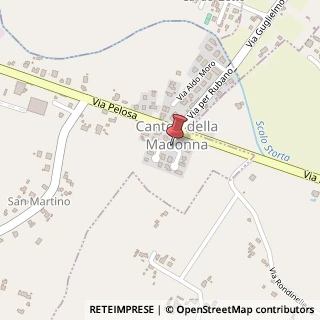 Mappa Via canton della madonna 2, 35030 Saccolongo, Padova (Veneto)