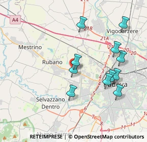 Mappa SS 11, 35030 Sarmeola PD (3.77182)