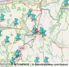 Mappa Via Mascherpa, 20062 Paullo MI, Italia (6.148)