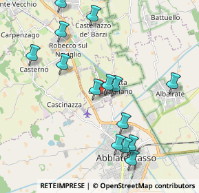 Mappa Strada Ciocchina, 20081 Cassinetta di Lugagnano MI, Italia (2.12643)