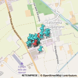 Mappa Strada Ciocchina, 20081 Cassinetta di Lugagnano MI, Italia (0.248)