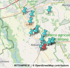 Mappa Strada Ciocchina, 20081 Cassinetta di Lugagnano MI, Italia (3.23722)