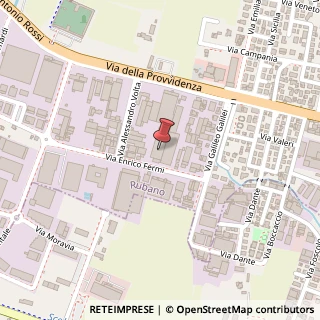 Mappa Via E. Fermi, 10, 35030 Rubano, Padova (Veneto)